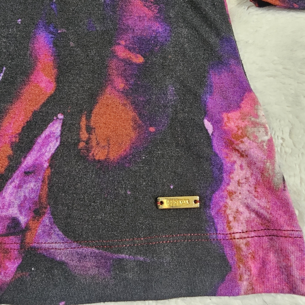 Escada Abstract Print Top - Picture 2 of 8
